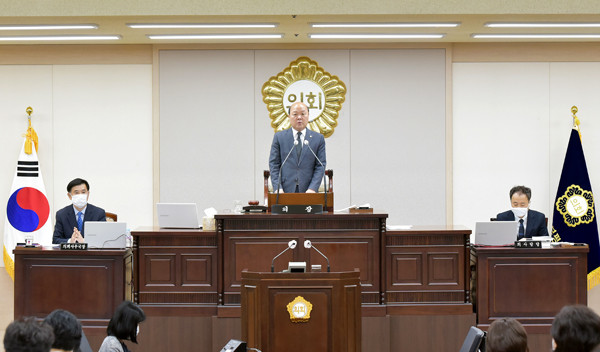 ▲ 부평구의회, 제235회 임시회 개회.