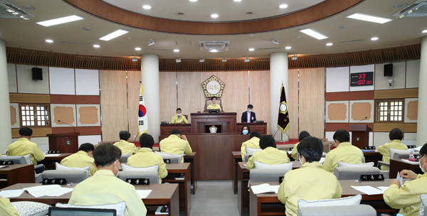 ▲ 고양시의회, 제243회 임시회 개회.