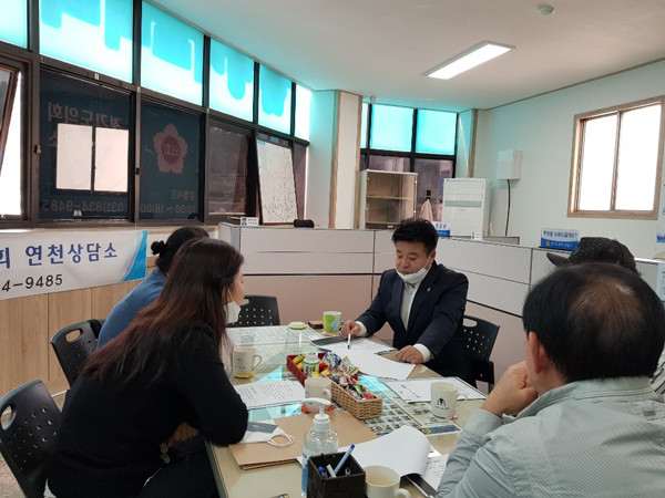 ▲ 유소년 승마단 지원사업 정담회.