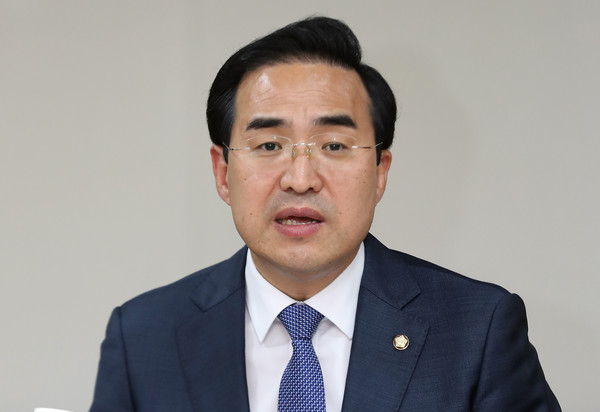 ▲ 발언하는 박홍근 의원.