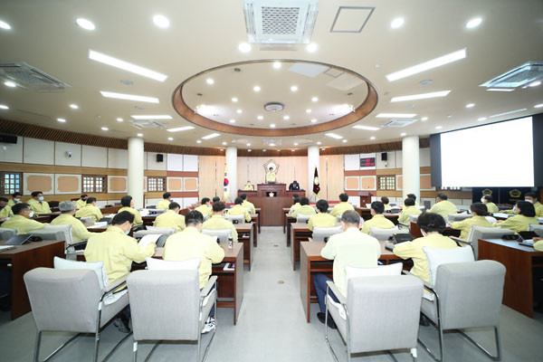 ▲ 제243회 고양시의회 임시회 제2차 본회의.