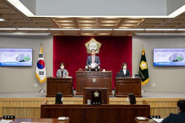 ▲ 제271회 임시회 마무리.