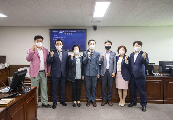 ▲ 263회 정례회 예결위원장 선출.