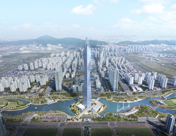 ▲ 청라 시티타워 조감도.