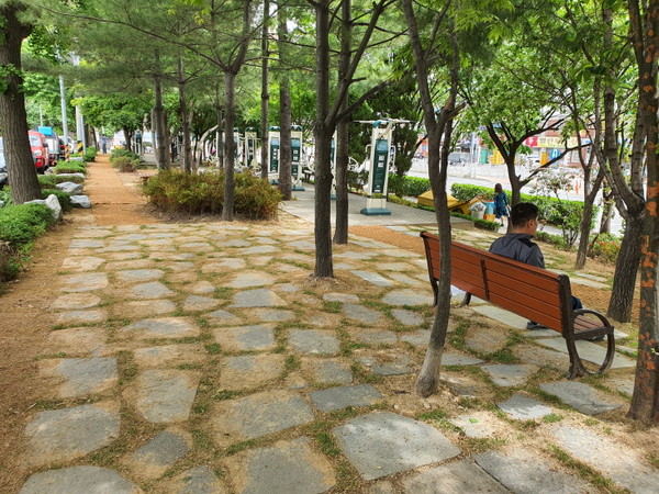 ▲ 샛골로로 놀러와(송림동 19-8번지 일원) 조성 사진.