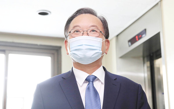 ▲ 미소짓는 김부겸 전 더불어민주당 의원.