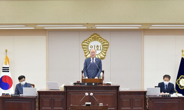 ▲ 제236회 정례회 폐회.