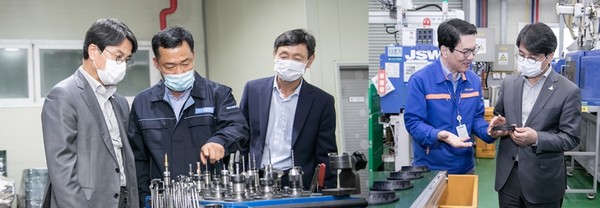 ▲ 기업체 방문한 이재현 서구청장.