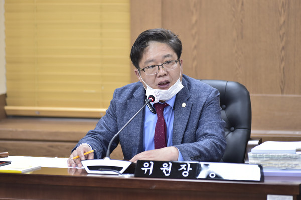▲ 정택진 의원 예산결산특별위원회 위원장으로 선임.