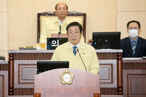 ▲ 영등포구의회, 유승용 의원 구정질문 실시.