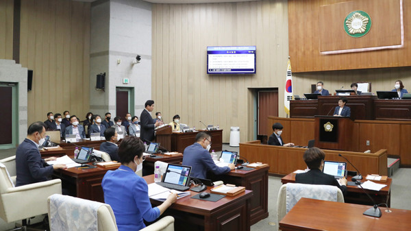 ▲ 의왕시의회 제1차 정례회 폐회.