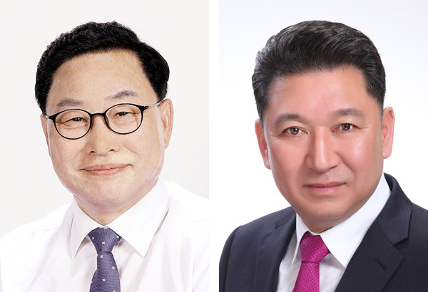 ▲ (왼쪽) 박성민 의장, (오른쪽) 박덕수 부의장.