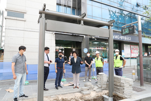 ▲ 강북구의회, 유인애 부의장 의정활동 실시.