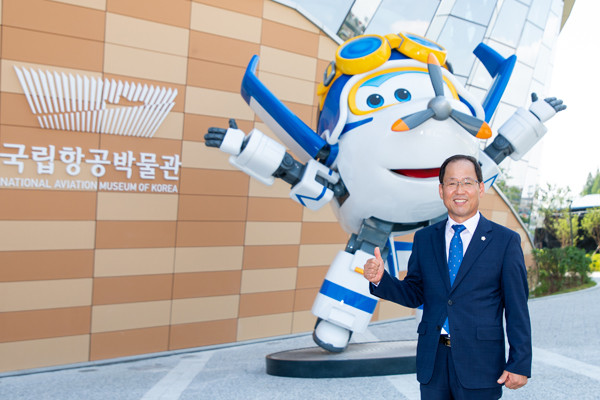 ▲ 국립항공박물관 개관 행사 참석한 이의걸 의장.