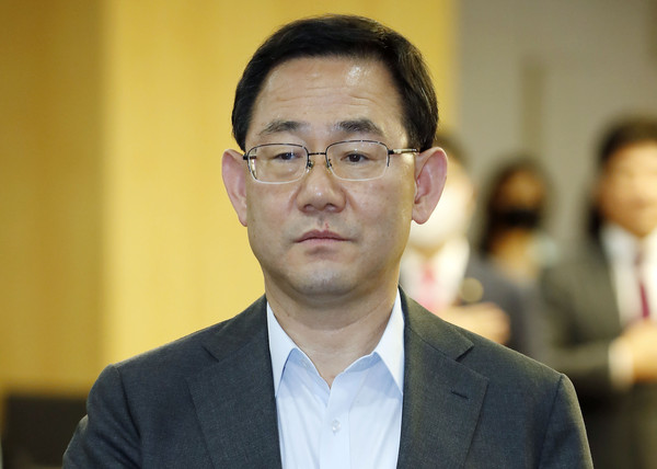 ▲ 생각에 잠긴 주호영 원내대표.