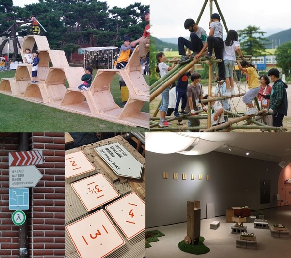 ▲ 지난해 진행됐던 '2019공공미술프로젝트' 사업 작품들.