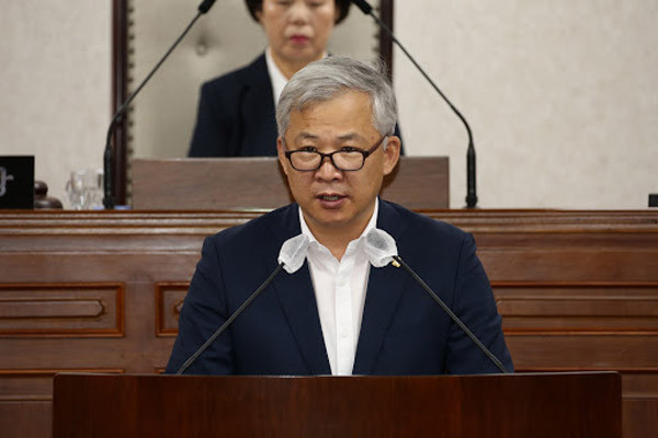 ▲ 해남군의회 김병덕 의장.