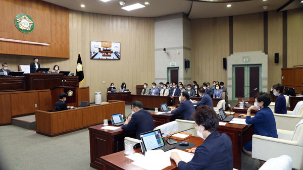 ▲ 제269회 의왕시 임시회 폐회.