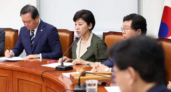 ▲ 발언하는 남인순 민주당 최고위원.