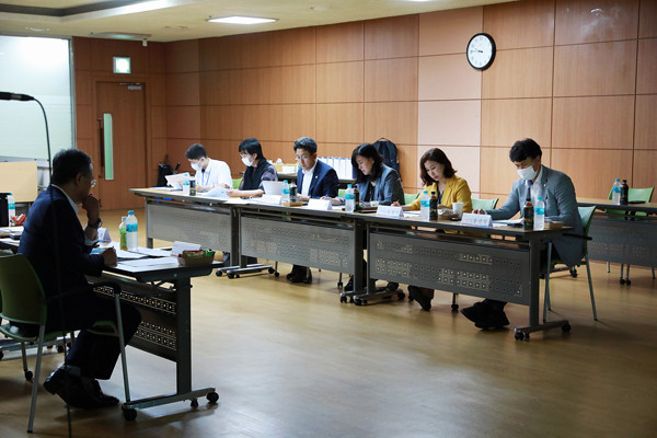 ▲ 문화예술 활성화 방안 공유하기 위한 간담회 모습.