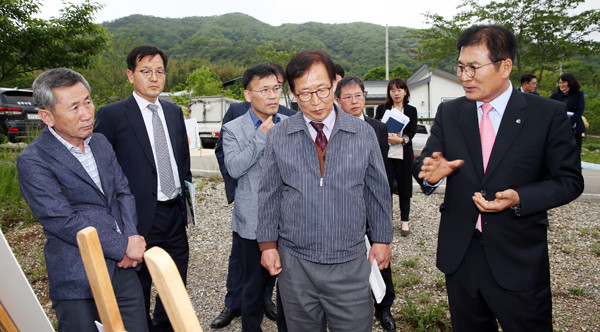 ▲ 국립축산과학원 현장 방문.