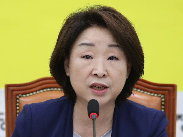 ▲ 발언하는 심상정 대표.
