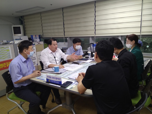 ▲ 광명3동 가로주택정비사업 관련 정담회.
