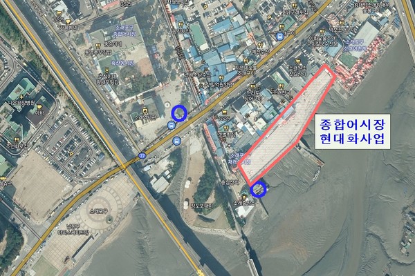 ▲ 사업 대상지.