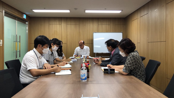 ▲ 학교급식에서의 Non-GMO 식재료 사용 확대를 위한 간담회.