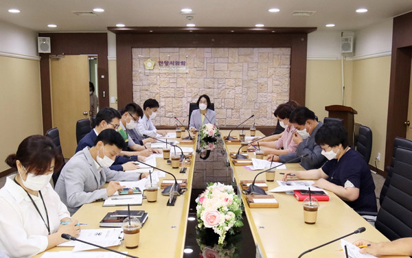 ▲ 코로나19 확산에 따른 비상대책회의.