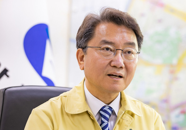 ▲ 김선갑 구청장.