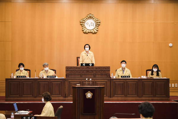 ▲ 238회 임시회 폐회.