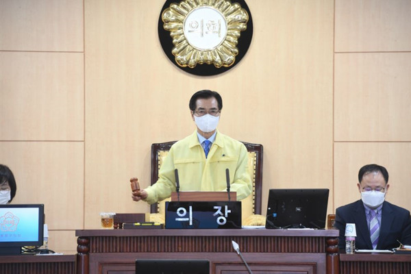 ▲ 고기판 의장.