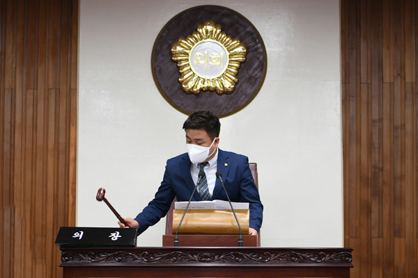 ▲ 여주시의회 제48회 임시회.