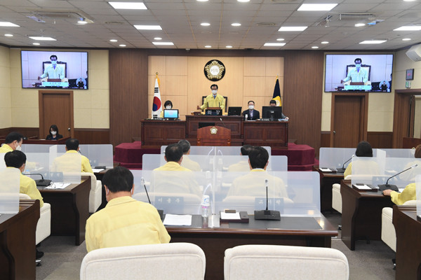 ▲ 영등포구의회, 제225회 임시회 개회.