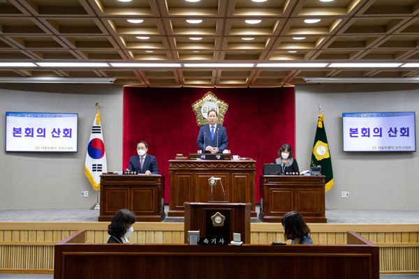▲ 강서구의회, 제274회 임시회 폐회.