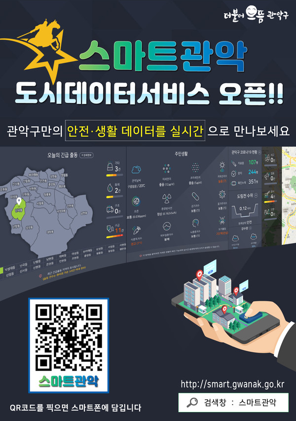 ▲ 스마트관악 포스터.