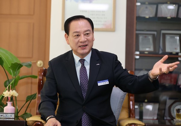 ▲ 유동균 마포구청장.