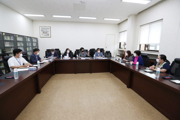 ▲ 강북구의회 캣맘 회원들과의 간담회.