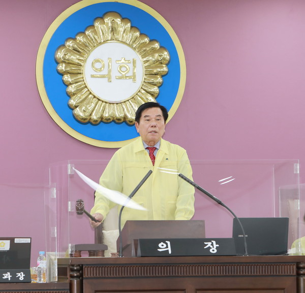 ▲ 조영훈 의장.