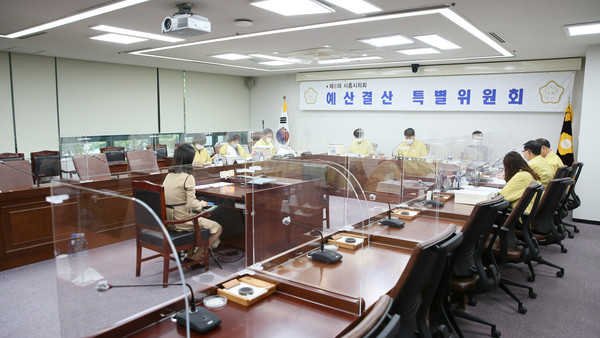 ▲ 제282회 시흥시의회 예산결산특별위원회.