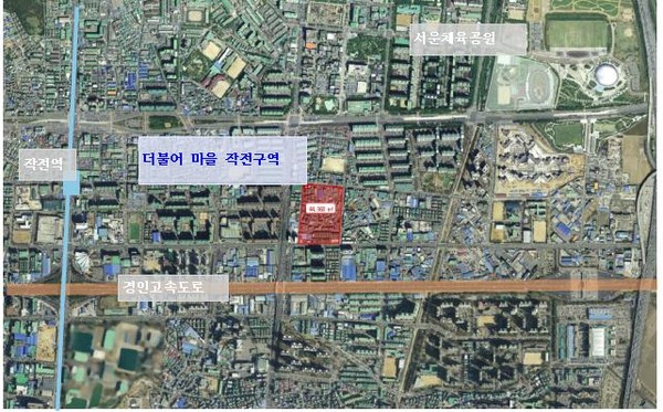 ▲ 더불어 마을 작전구역.