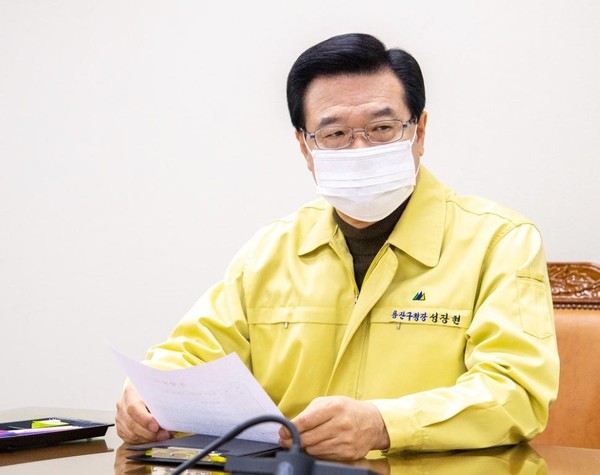 ▲ 성장현 용산구청장.