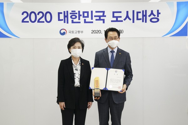 ▲ 종로구 '대한민국 도시대상' 7년 연속 수상.