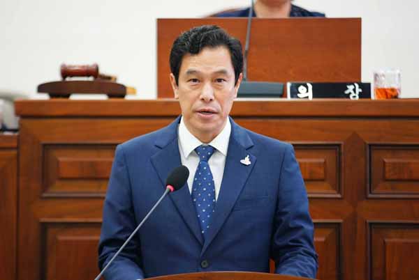 ▲ 강성삼 부의장.