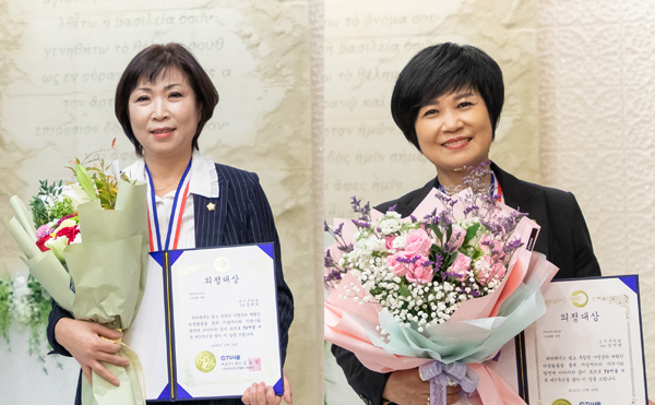 (왼쪽)김현희 의원, (오른쪽)강선영 의원