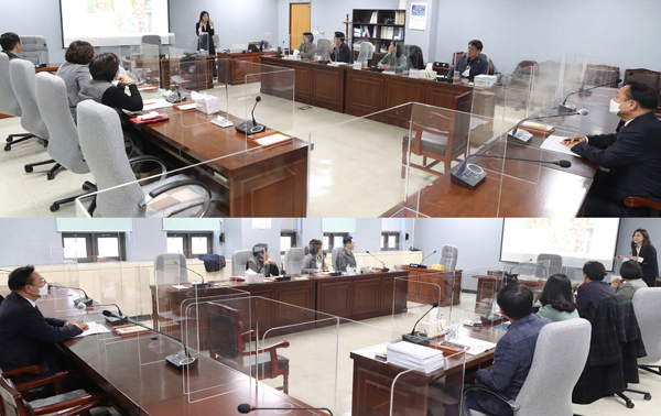 ▲ 스피치 교육 모습.