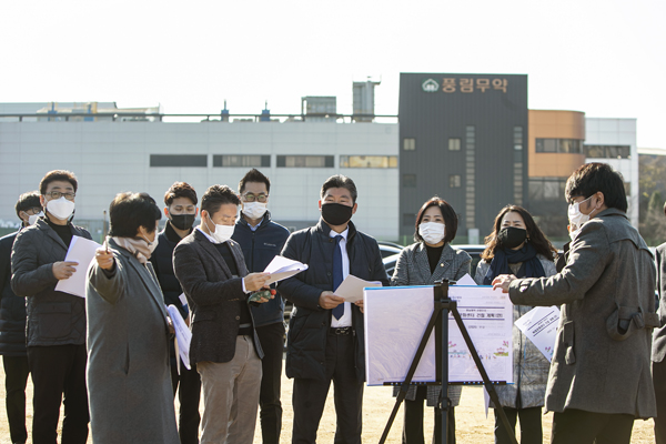 ▲ 화성시의회 기획행정위, 2020년도 수시분 공유재산 관리계획안 심의대상지 현장방문.