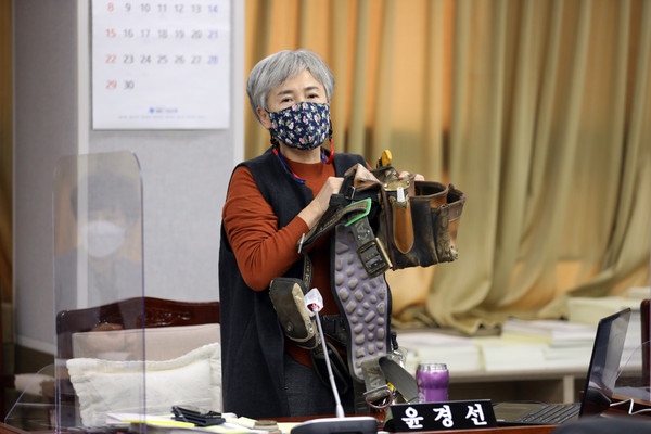 ▲ 수원시의회 윤경선 의원.