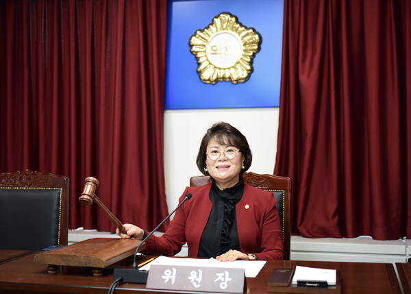▲ 이강숙 예산결산특별위원장.